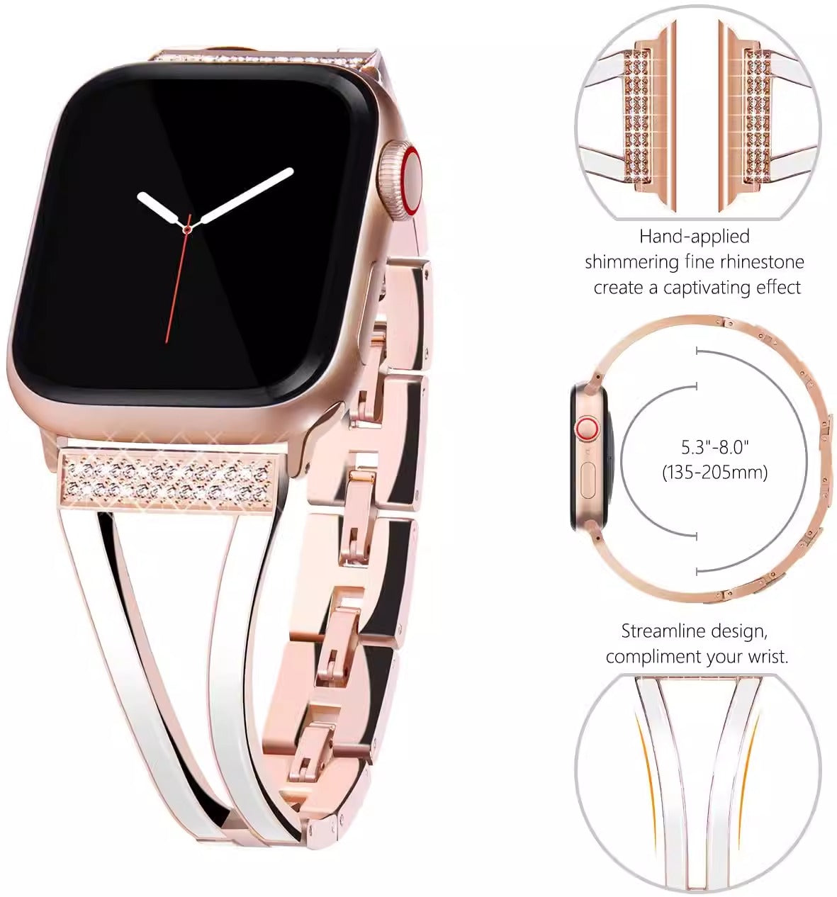WOMEN LUXURY APPLE WATCH STRAP