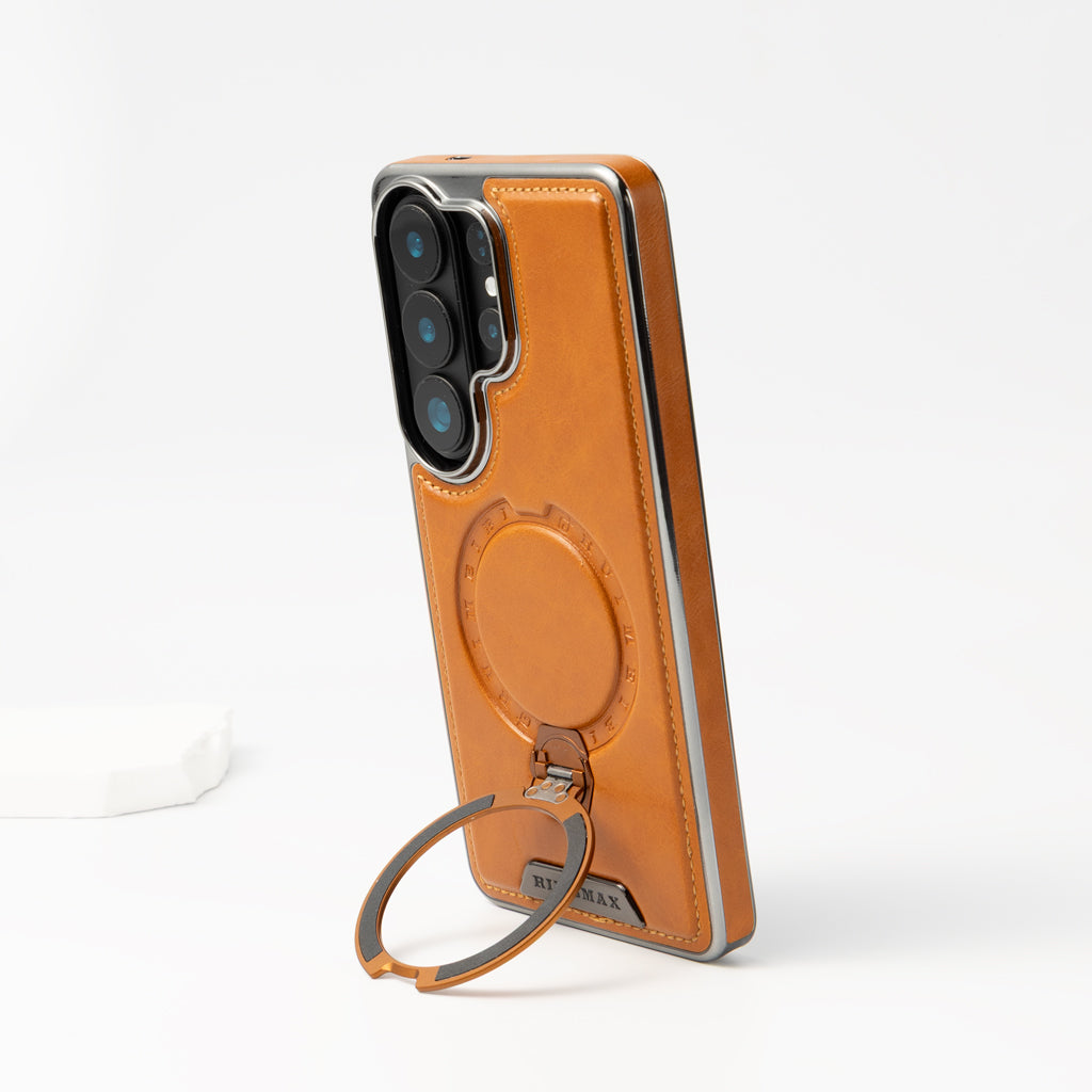Luxury Leather Galaxy Phone Case