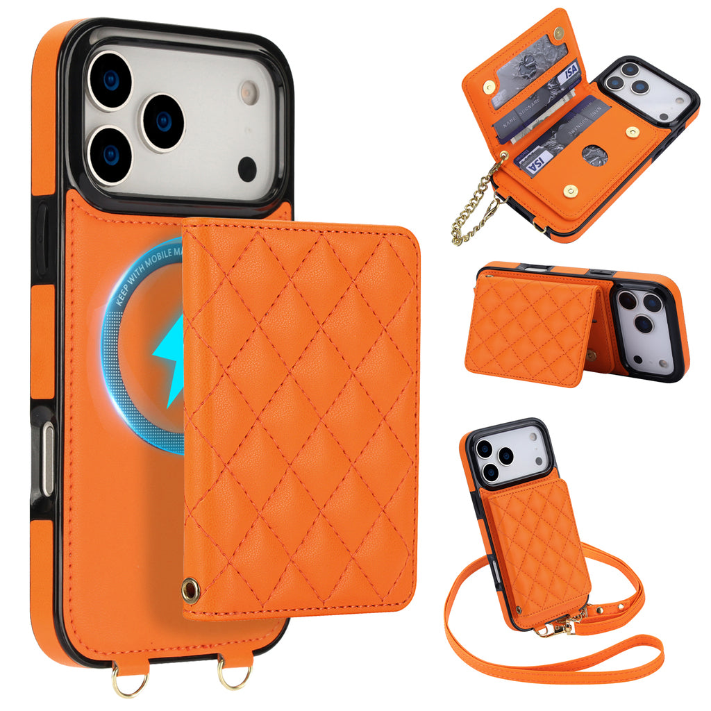 Crossbody MagSafe Wallet iPhone Case