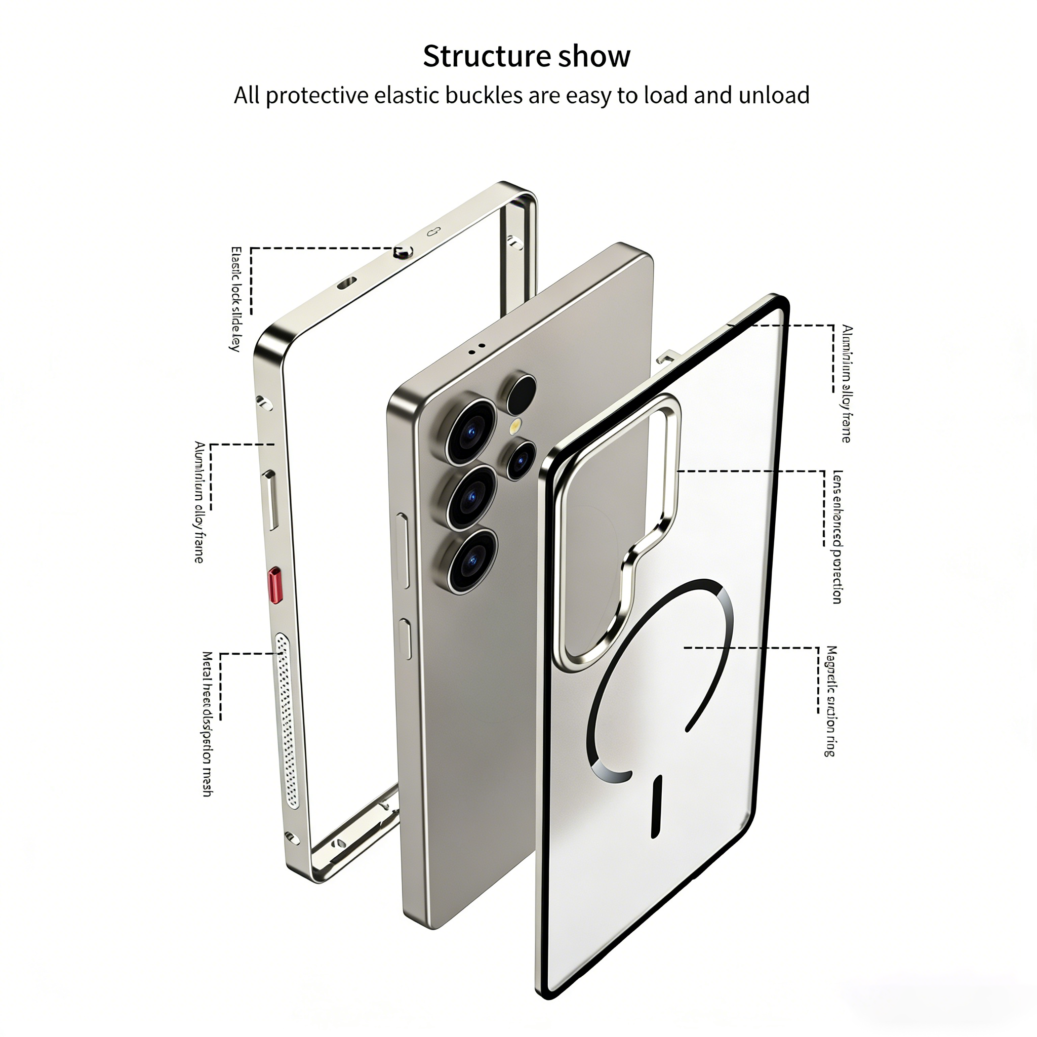 EdgePatrol Max Metal Galaxy Phone Case