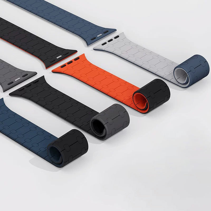 AP Magnetic Silicone Strap For Apple Watch