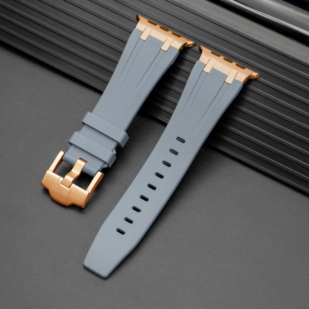AP Thick Silicone Band With Titanium Adapter For Apple Watch