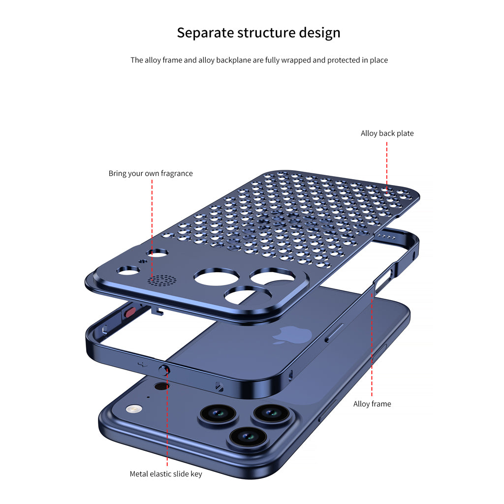 Alloy Flapper Aromatherapy Case