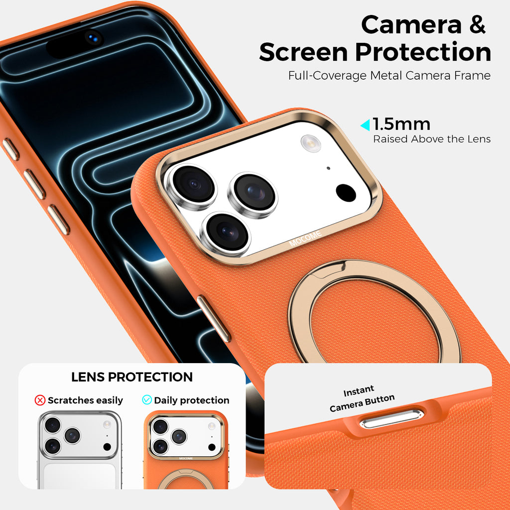 GUDEEN Magnetic Ring Stand Case