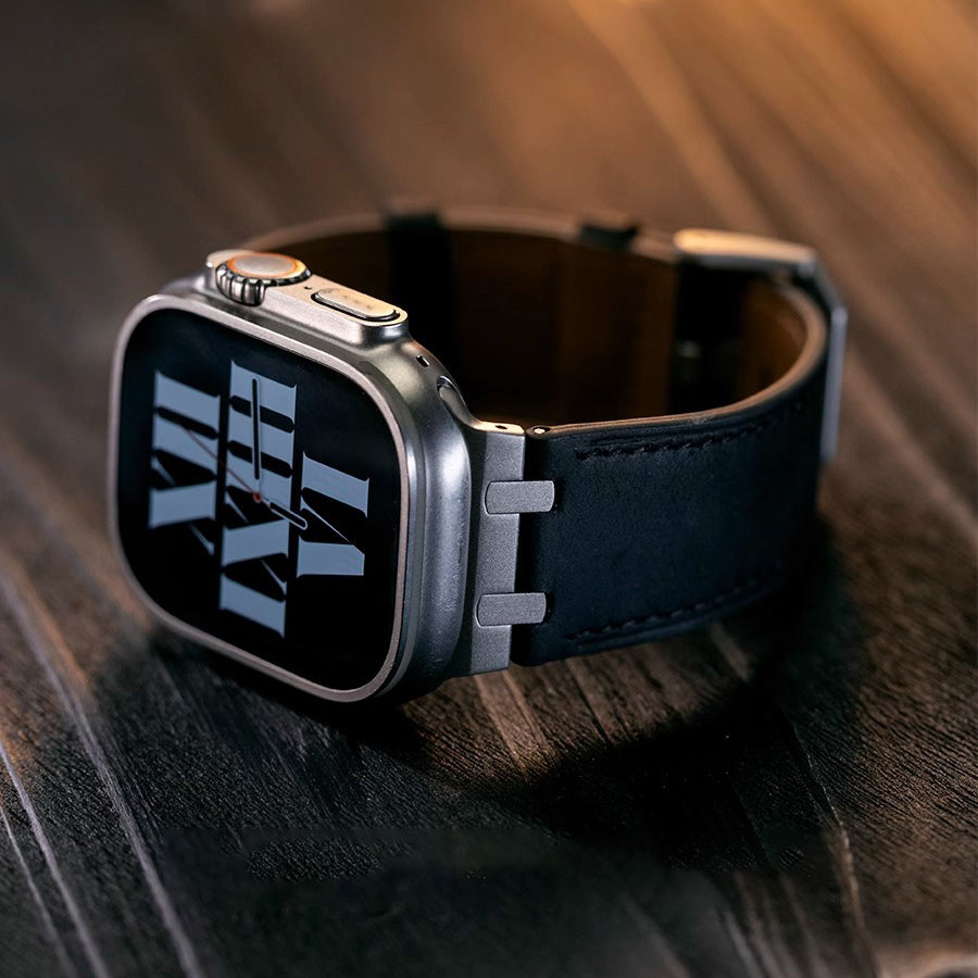 AP Crazy Horse Leather Strap For Apple Watch