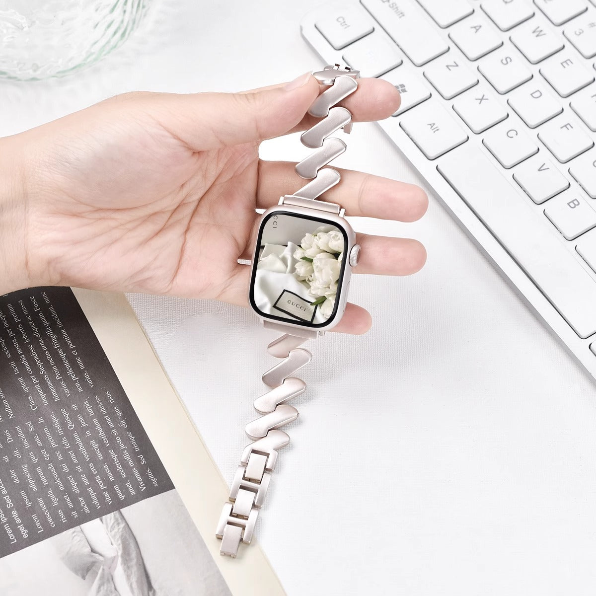 WOMEN LUXURY APPLE WATCH STRAP