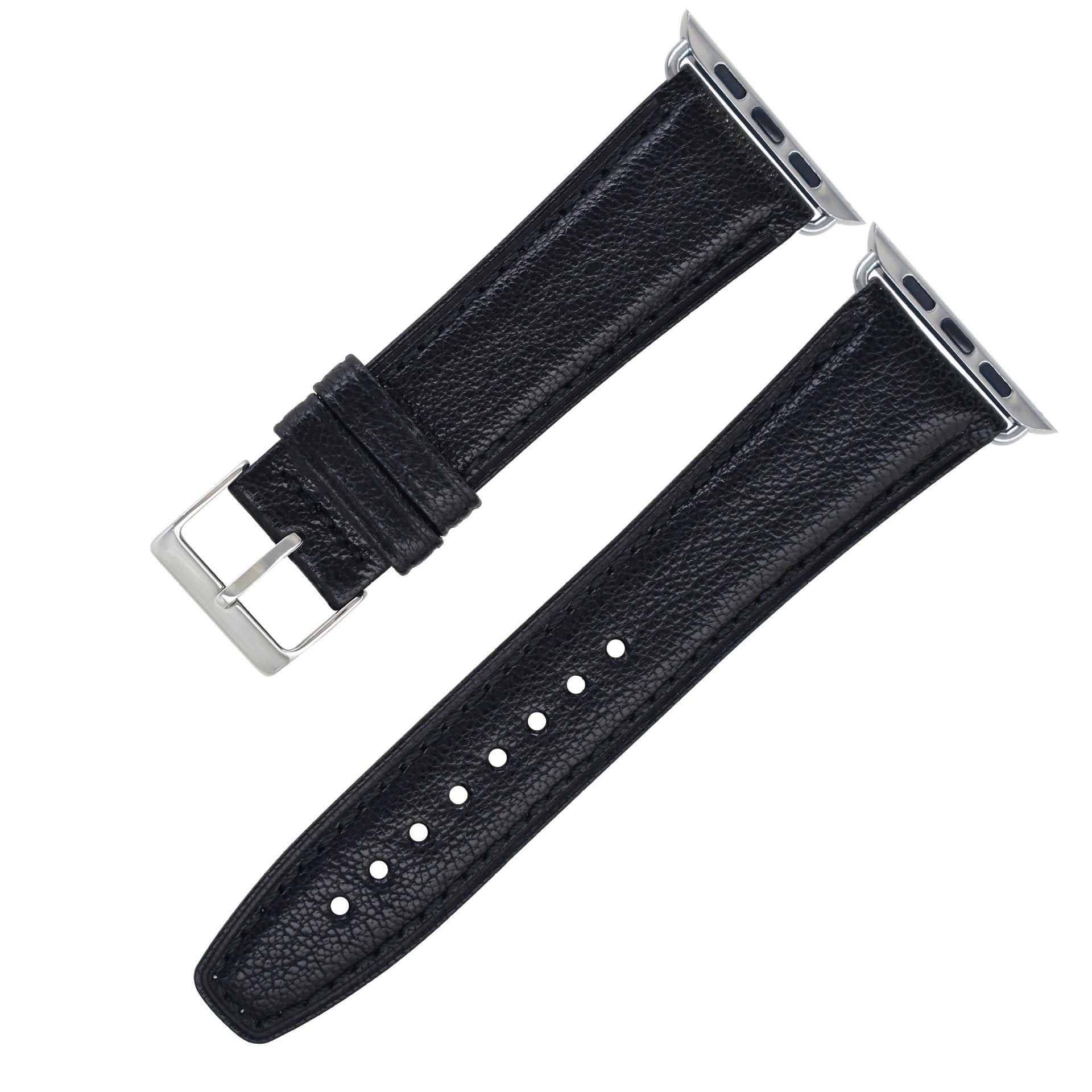 French goatskin watch strap For Apple Watch