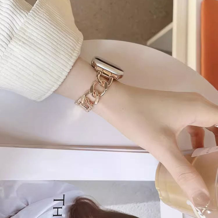 Heart-Shaped Link Bracelet for Apple Watch