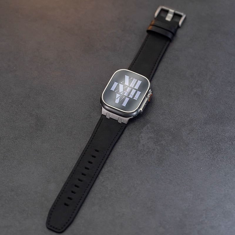 AP Crazy Horse Leather Strap For Apple Watch