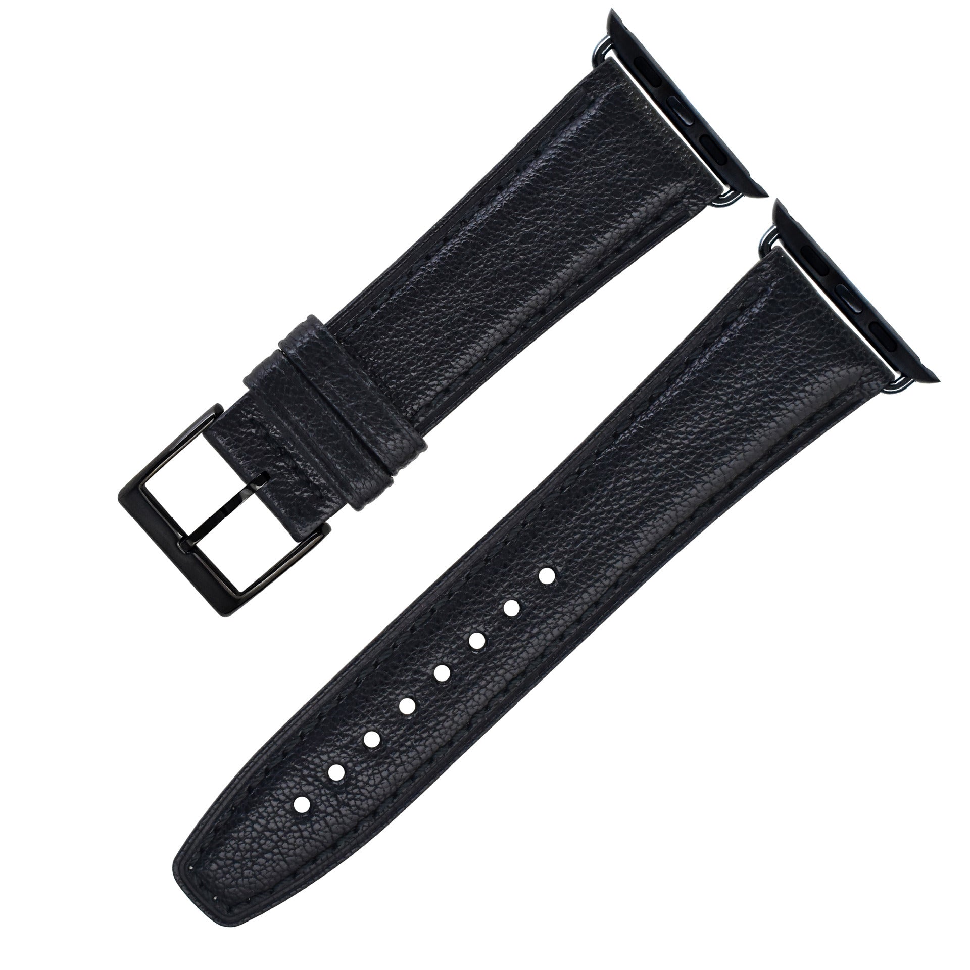 French goatskin watch strap For Apple Watch