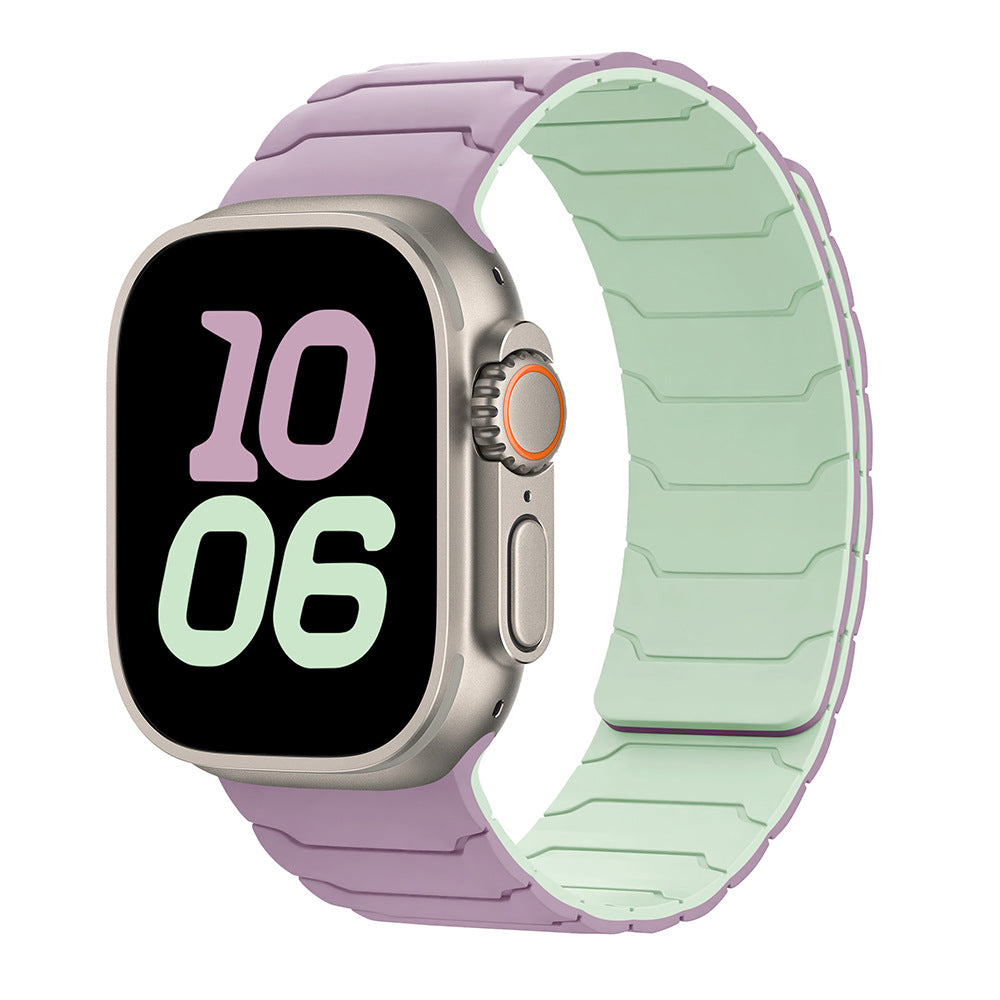 Warrior Silicone Magnetic Band For Apple Watch