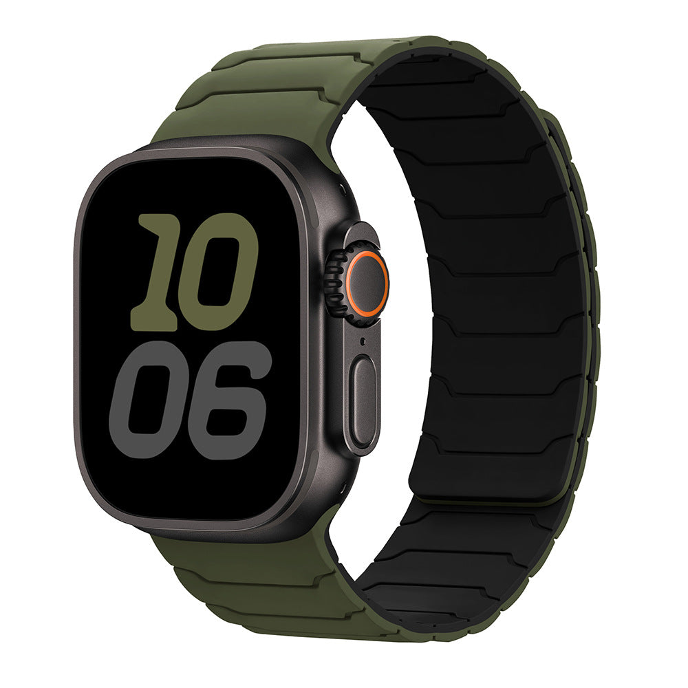 Warrior Silicone Magnetic Band For Apple Watch