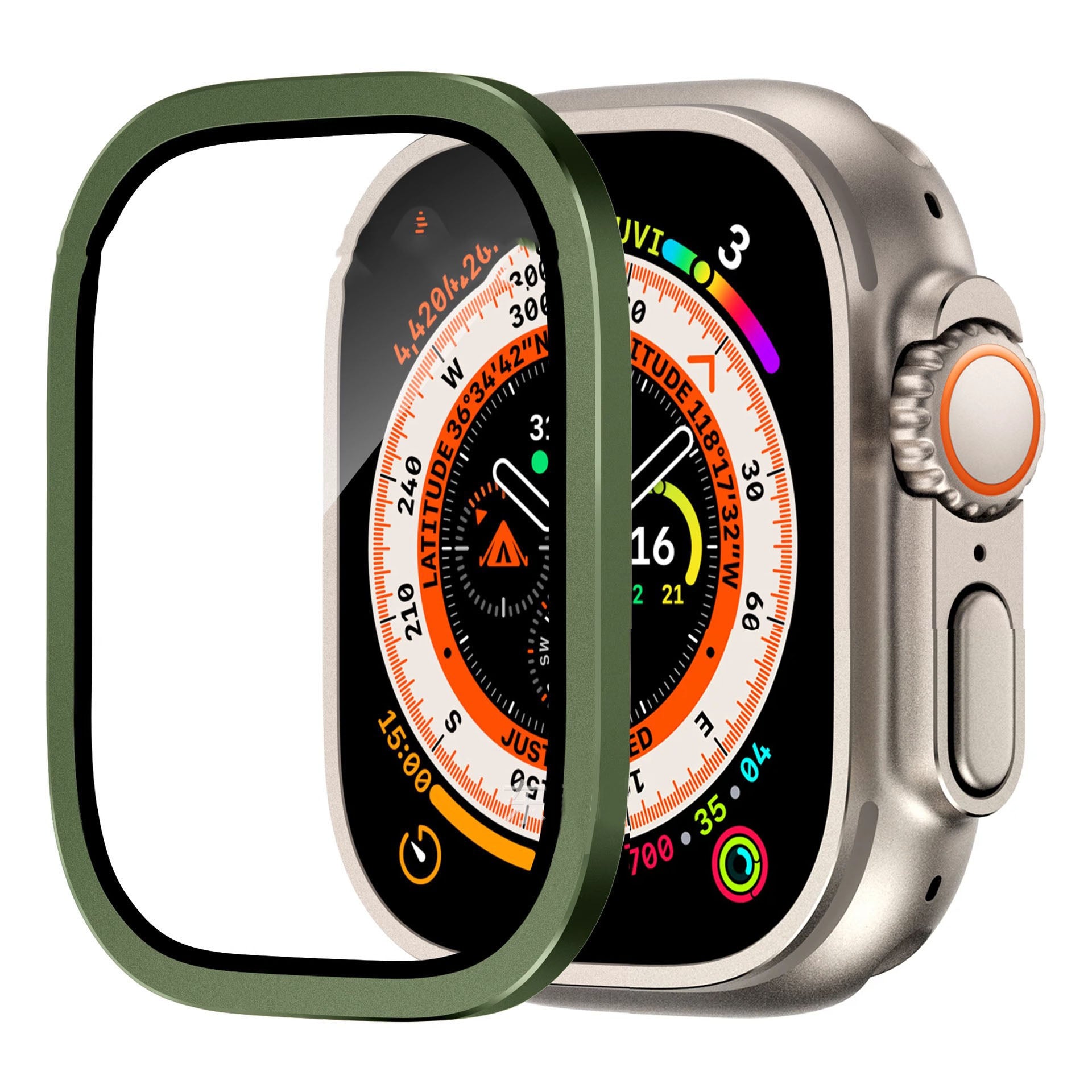Titanium Screen Protector for Apple Watch Ultra