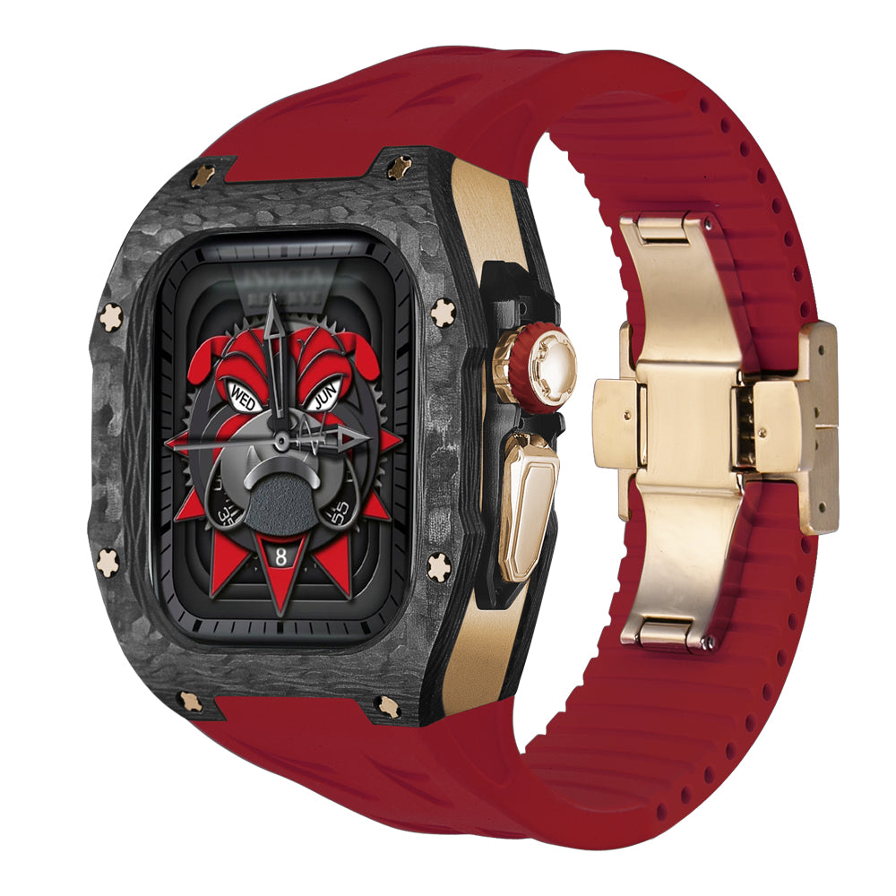 RM7006 Carbon Fiber Series - Tank Pro Apple Watch Ultra Case