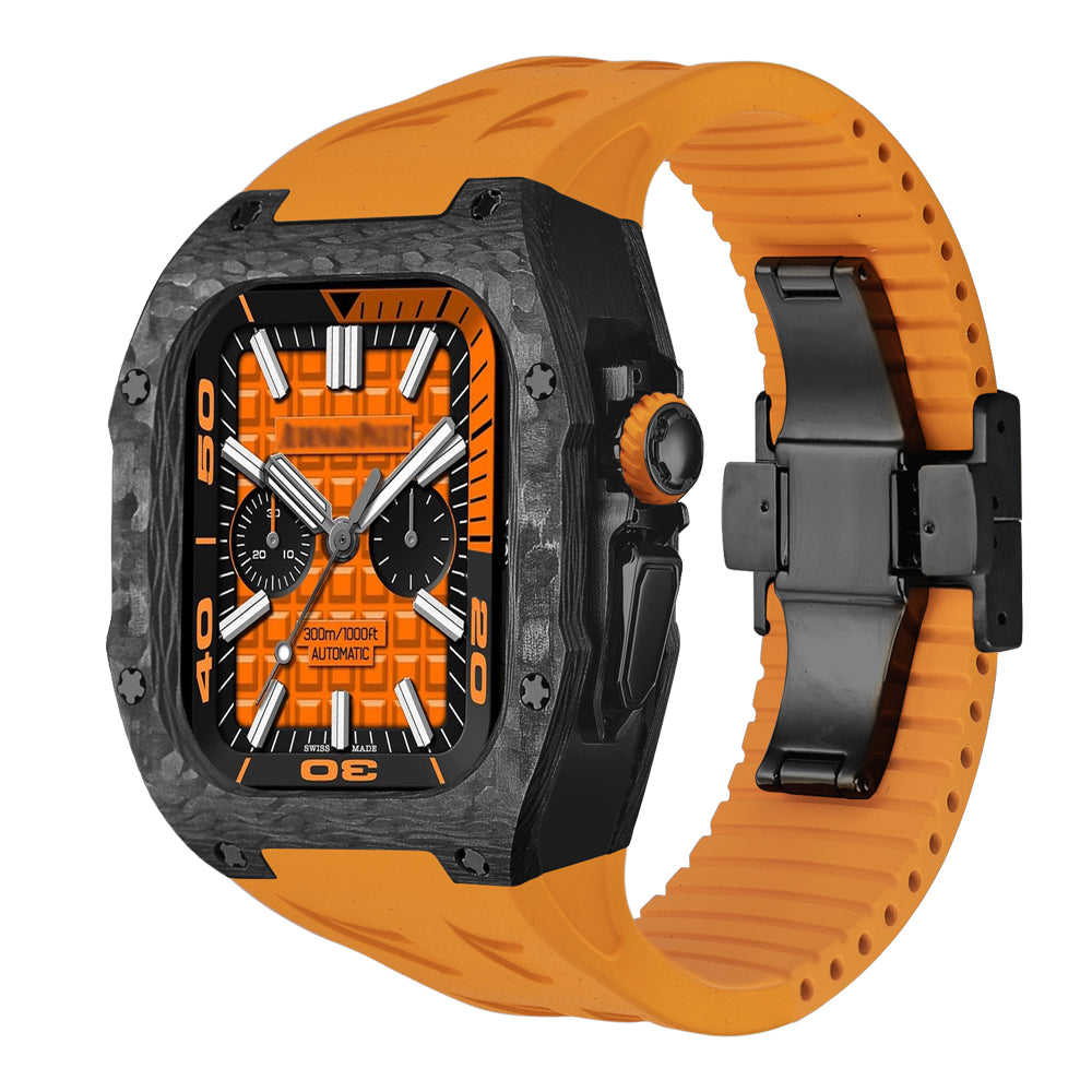 RM7006 Carbon Fiber Series - Tank Pro Apple Watch Ultra Case
