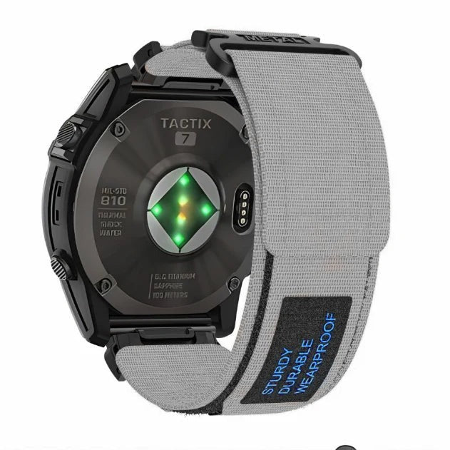 Nylon Canvas Loop Velcro Band For Garmin