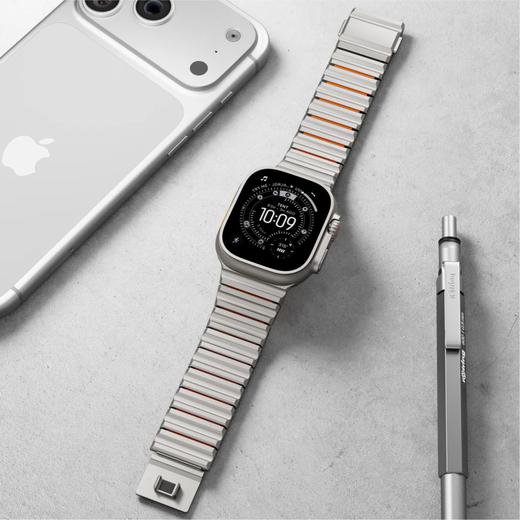 Titan Core Titanium Armor Link Band