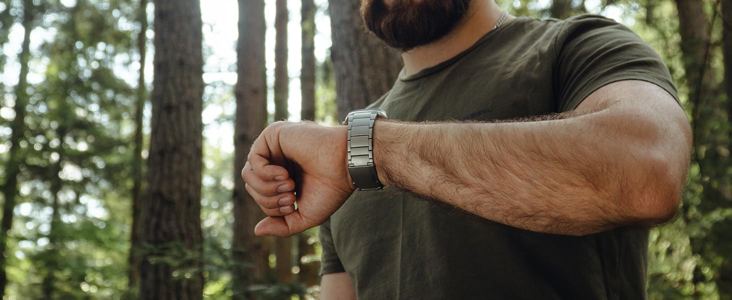 Titanium & Stainless Steel Bands