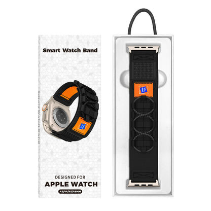 New Rugged Nylon Hiking Strap for Apple Watch