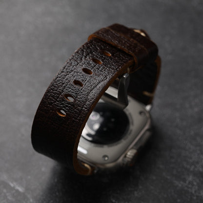 Handmade Vintage Leather Strap For Apple Watch