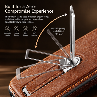 MagHide Premium Leather Stand Case