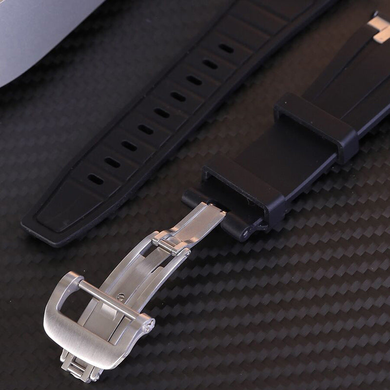 AP Thick Silicone Band With Titanium Adapter For Apple Watch