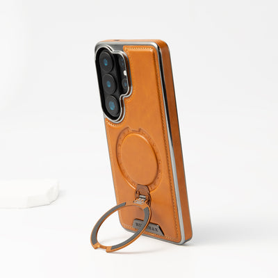 Luxury Leather Galaxy Phone Case