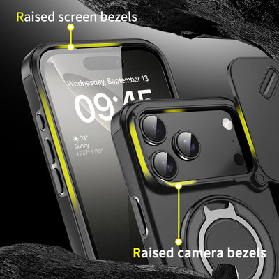 Tactical Armor™ Magnetic Ring Stand Case