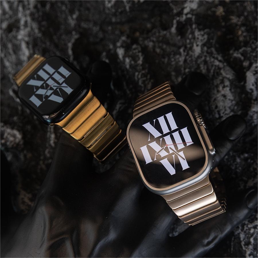 Metal Butterfly Buckle Strap For Apple Watch