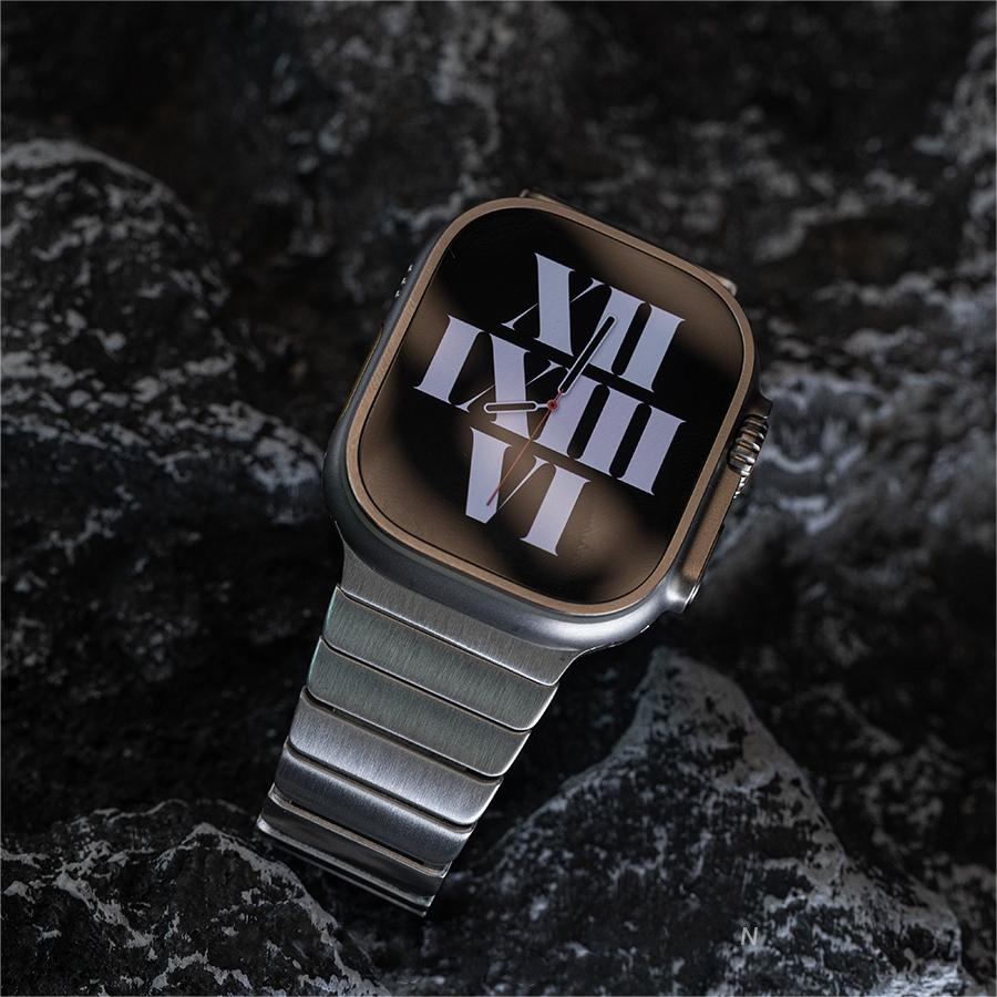 Metal Butterfly Buckle Strap For Apple Watch