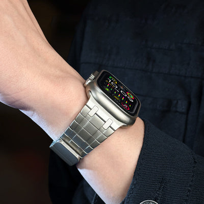 New Chain Magnetic Stainless Steel Band For Apple Watch