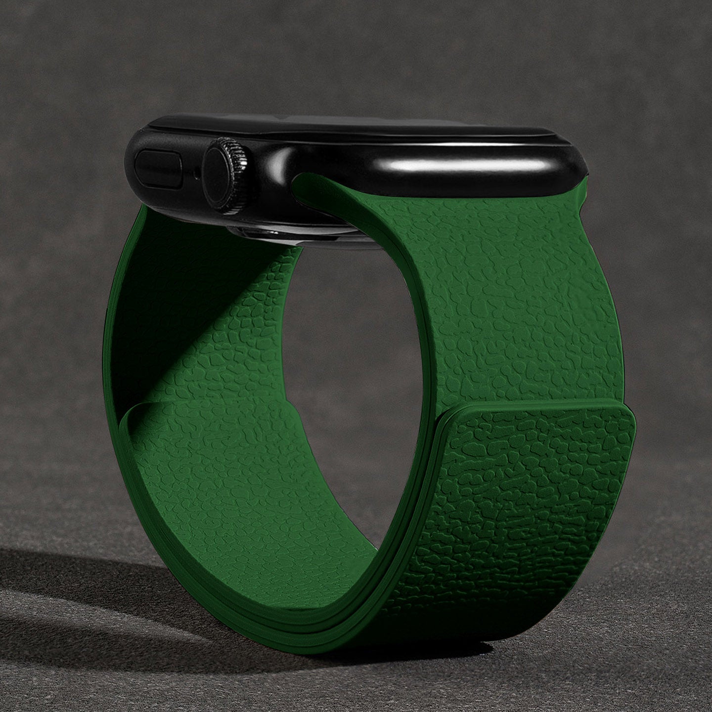 Magnetic Silicone Lychee Band For Apple Watch