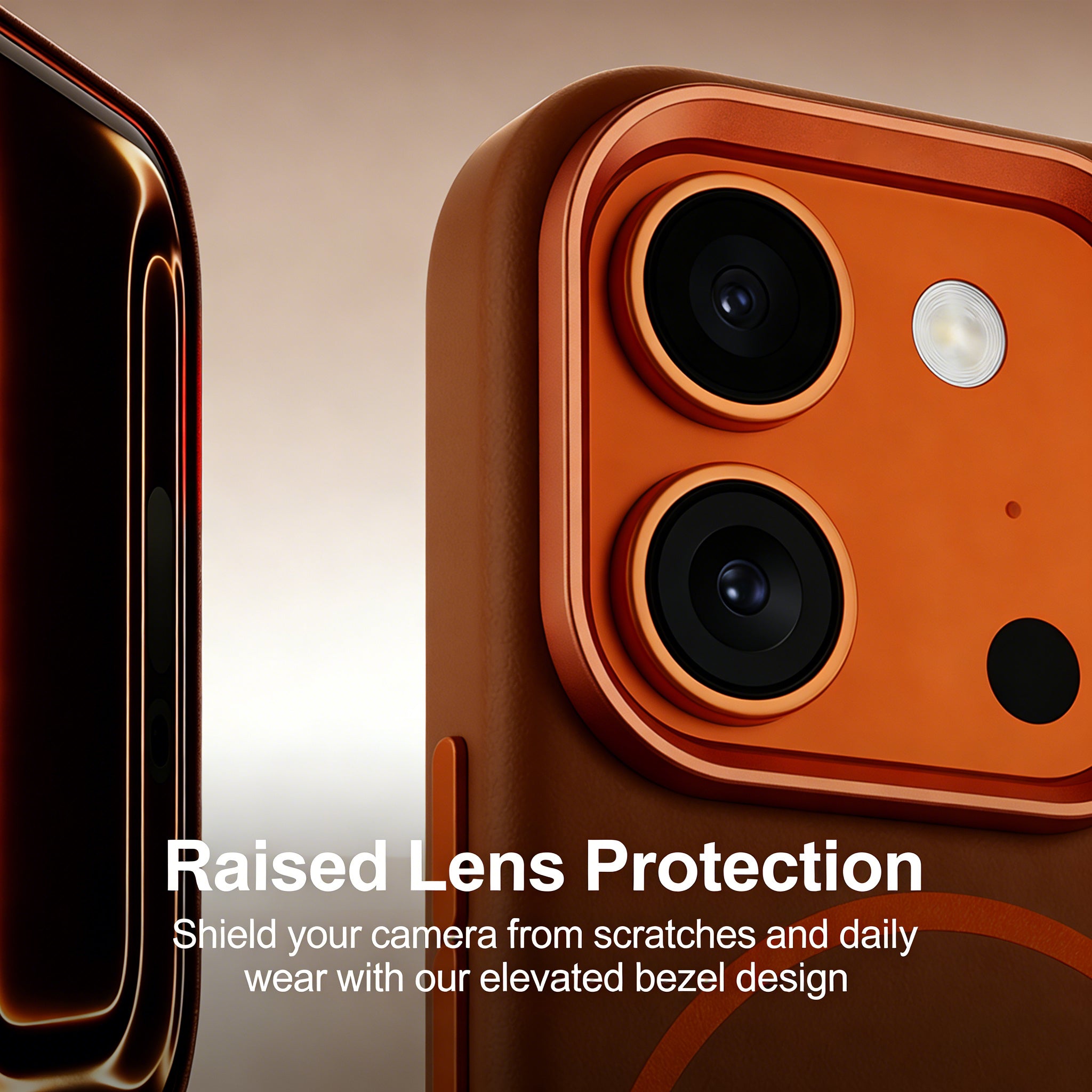 Ivory Texture MagSafe Case