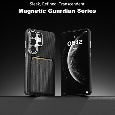 Tech Fabric WalletSlot Magnetic Galaxy Phone Case