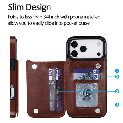 Minimal Luxury Leather Wallet Case
