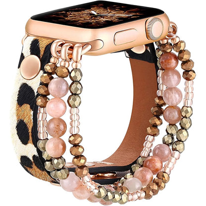 Beaded Bracelet For Apple Watch Band