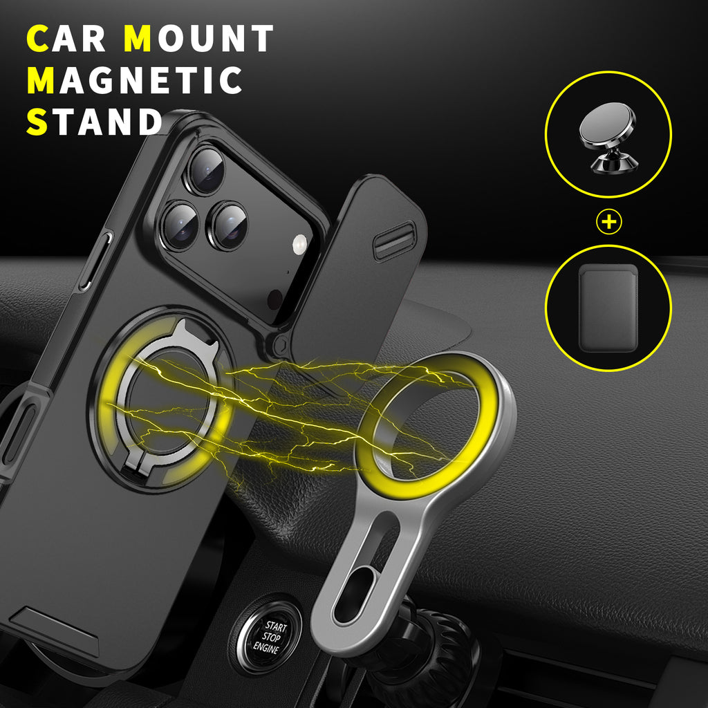 Tactical Armor™ Magnetic Ring Stand Case