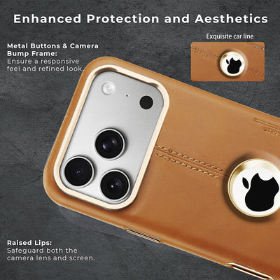 Stitched Genuine Leather MagCase