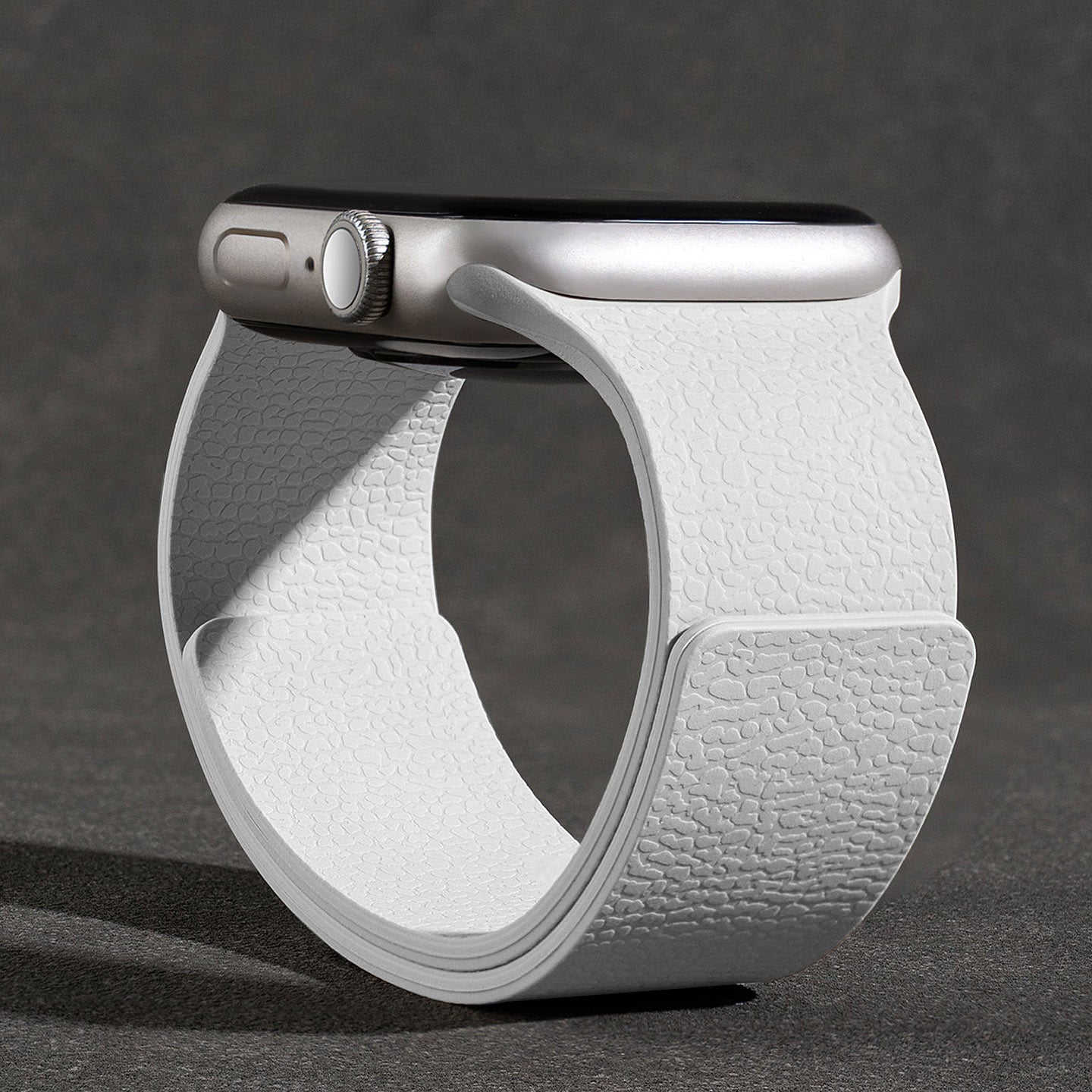 Magnetic Silicone Lychee Band For Apple Watch