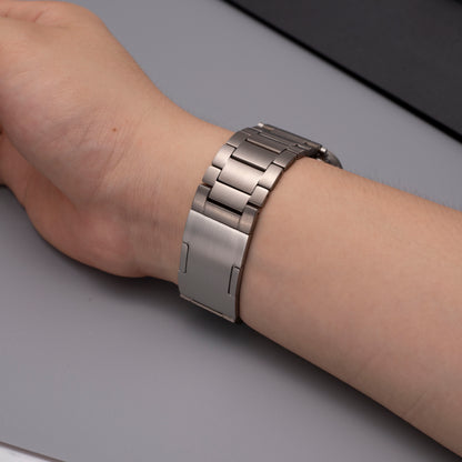 Titanium Triple Link Bracelet For Apple Watch
