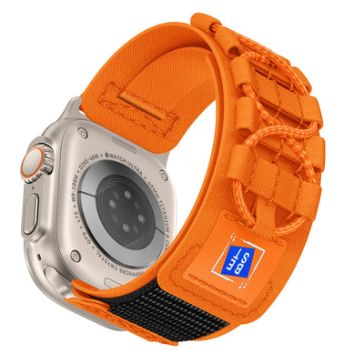 New Rugged Nylon Hiking Strap for Apple Watch