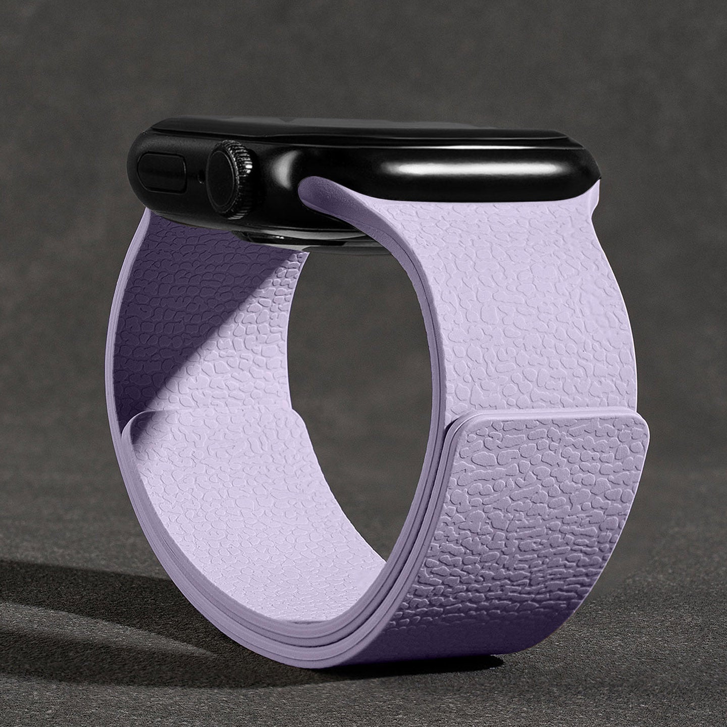 Magnetic Silicone Lychee Band For Apple Watch