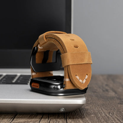 Handmade Vintage Leather Apple Watch Band