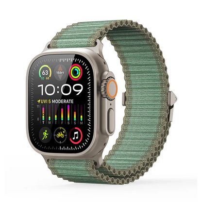 Outdoor Trail Woven Strap For Apple Watch