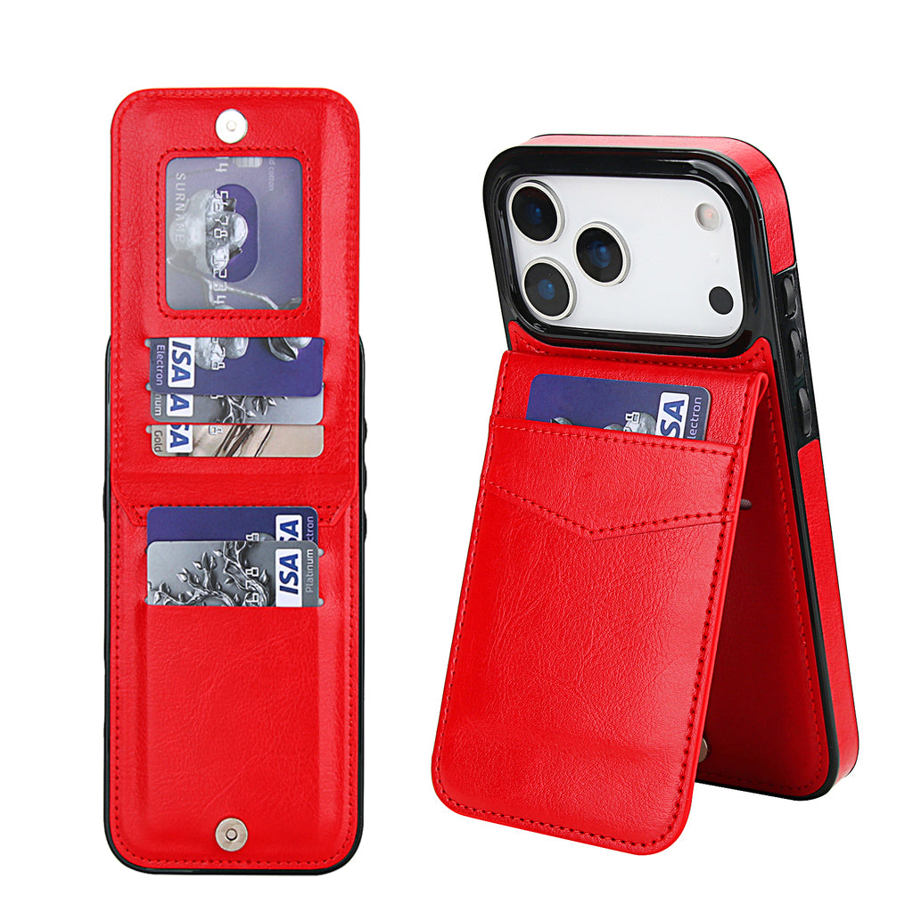 Minimal Luxury Leather Wallet Case
