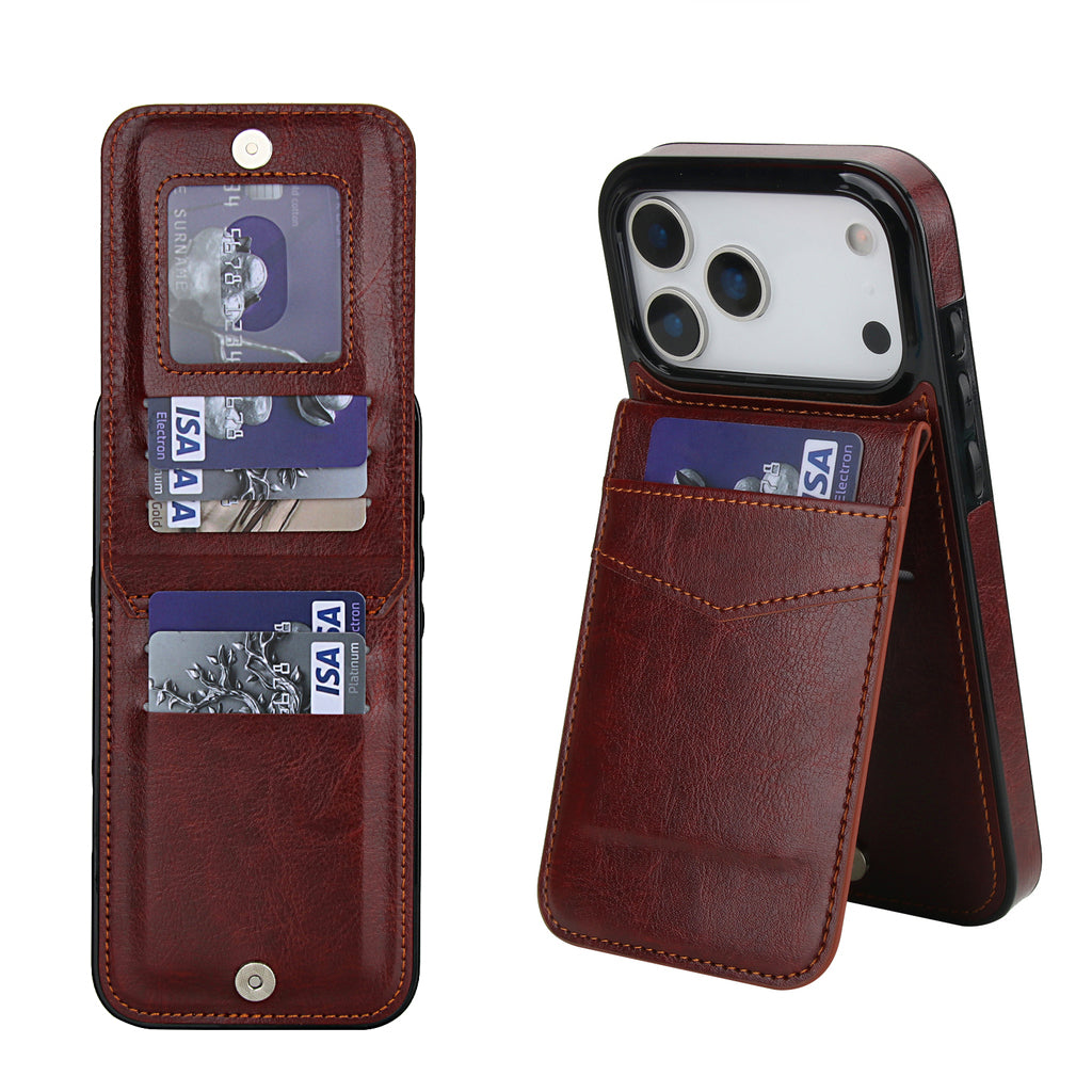 Minimal Luxury Leather Wallet Case