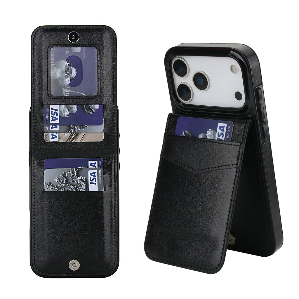 Minimal Luxury Leather Wallet Case