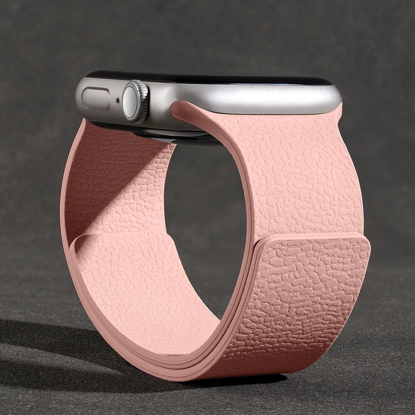 Magnetic Silicone Lychee Band For Apple Watch