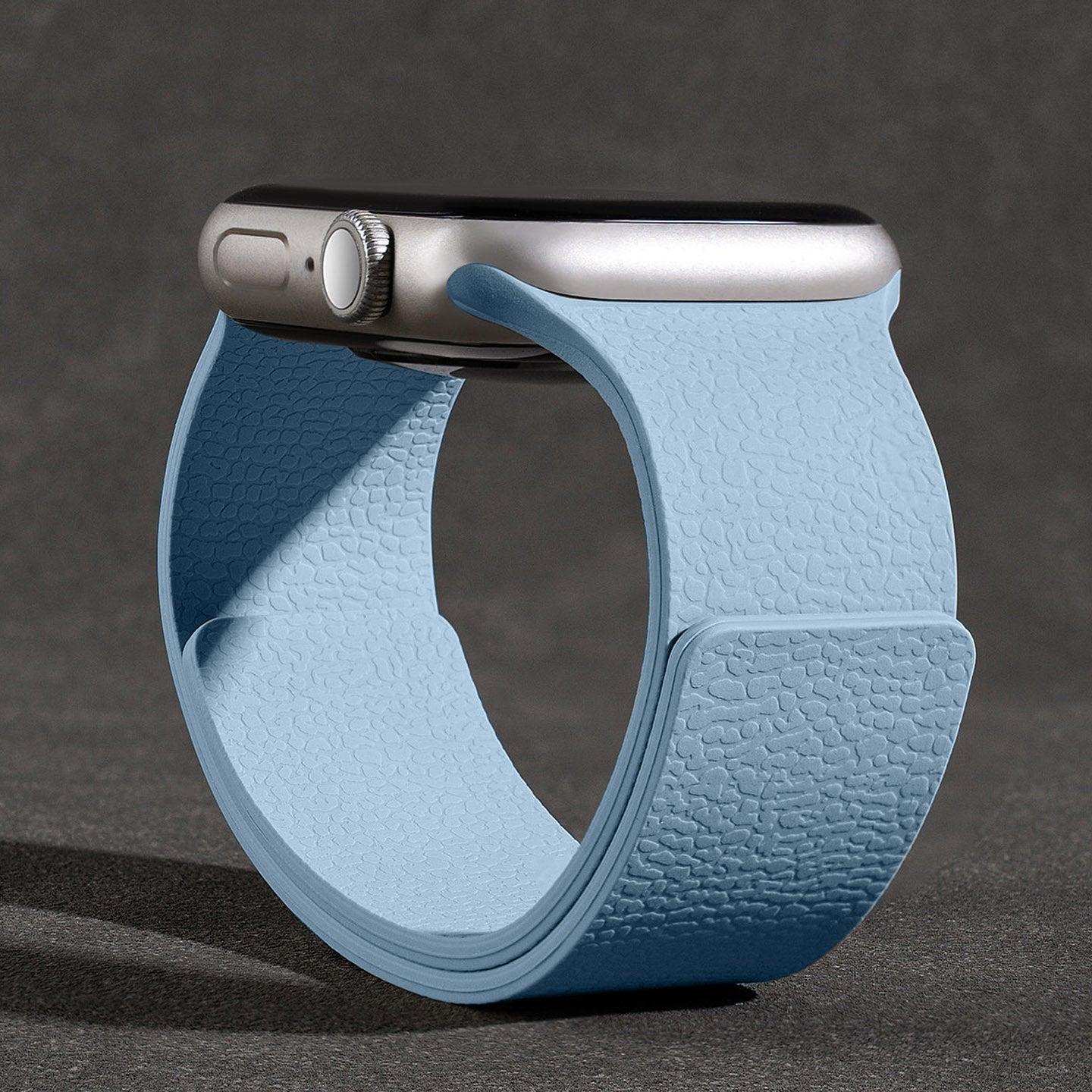 Magnetic Silicone Lychee Band For Apple Watch