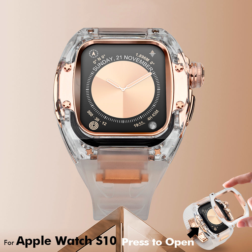 RM7013 Crystal Series - Tank Pro Apple Watch Case